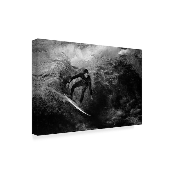 Christoph Hessel 'Surfing Kingdom To Come' Canvas Art,22x32
